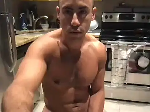 Snapshot of BigGuyMuscle chatting on 02.23.25 BigGuyMuscle online show from 02.23.25