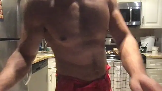 Snapshot of BigGuyMuscle chatting on 02.25.25 BigGuyMuscle online show from 02.25.25