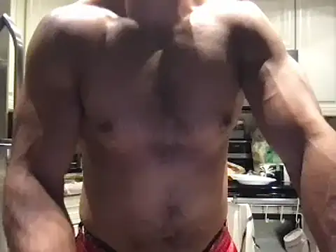 Snapshot of BigGuyMuscle chatting on 03.15.25 BigGuyMuscle online show from 03.15.25