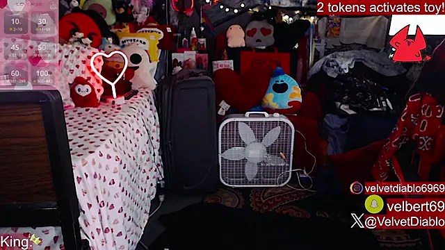 VelvetDiablo online show from 02.05.26