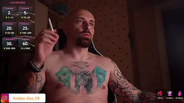 LuckyAlexx online show from 02.04.25