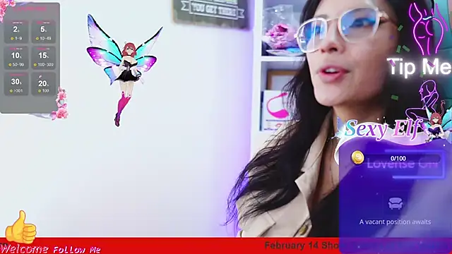 Kyomi chang online show from 02.11.25