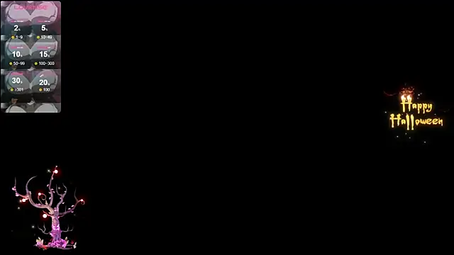 Kyomi chang online show from 10.31.25