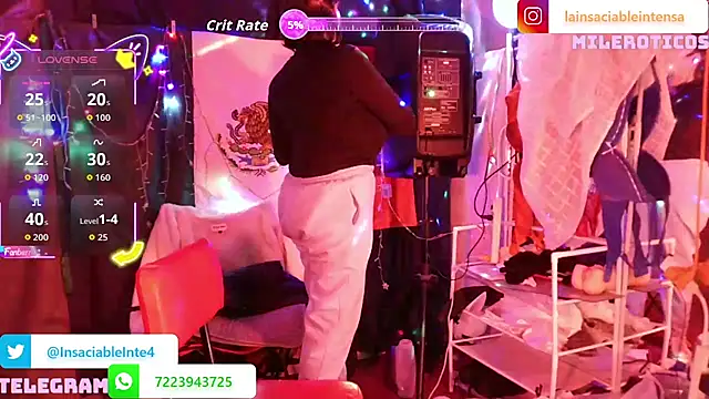Snapshot of LaInsaciableIntensa chatting on 03.01.26 LaInsaciableIntensa online show from 03.01.26