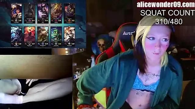 alicewonder09 online show from 01.21.25