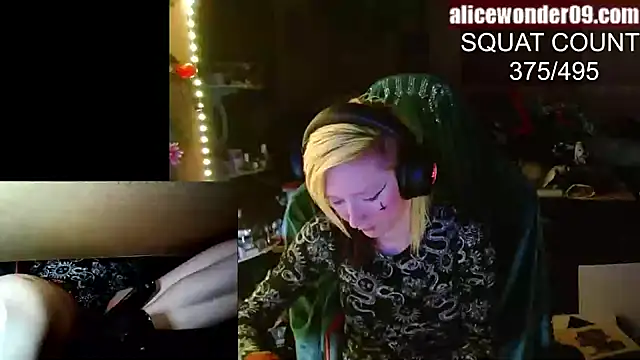 alicewonder09 online show from 01.24.25