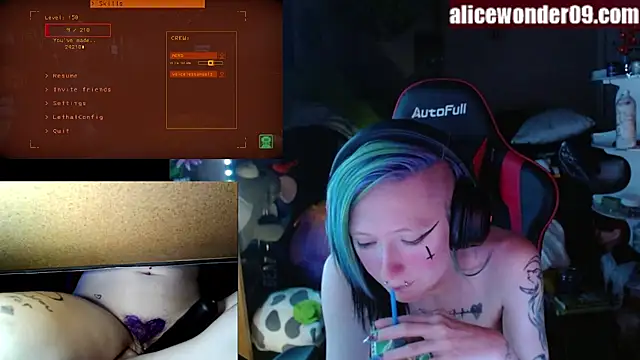 alicewonder09 online show from 02.14.25