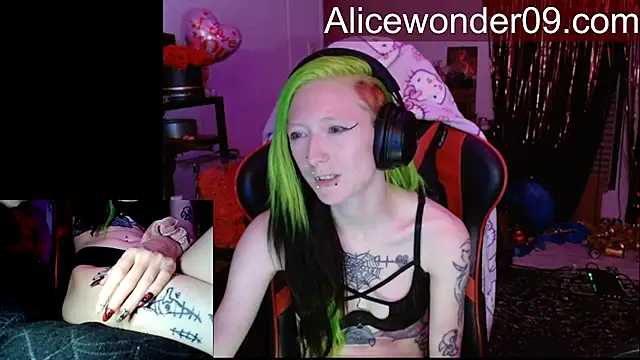 alicewonder09 online show from 02.20.26