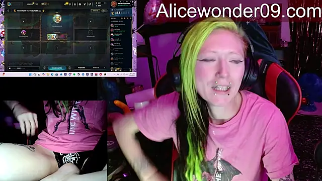 alicewonder09 online show from 03.16.26