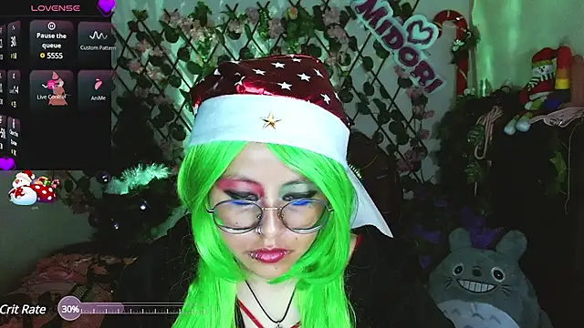 Snapshot of MidoriQuiinn chatting on 01.03.25 MidoriQuiinn online show from 01.03.25