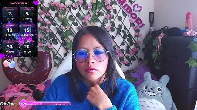 Snapshot of MidoriQuiinn chatting on 01.20.25 MidoriQuiinn online show from 01.20.25