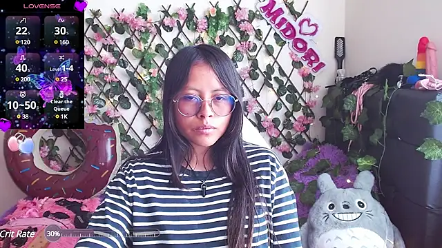 Snapshot of MidoriQuiinn chatting on 01.21.25 MidoriQuiinn online show from 01.21.25