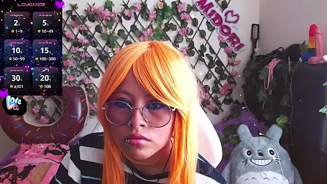 Snapshot of MidoriQuiinn chatting on 01.27.25 MidoriQuiinn online show from 01.27.25