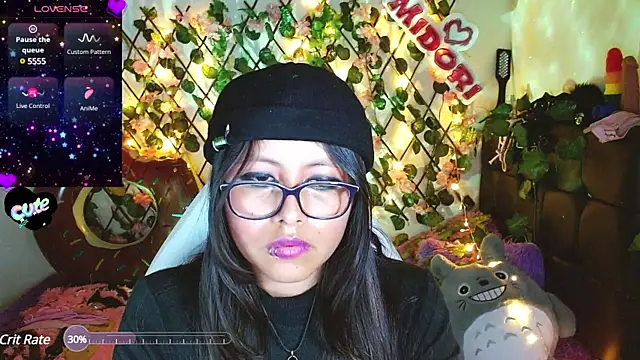 Snapshot of MidoriQuiinn chatting on 02.03.25 MidoriQuiinn online show from 02.03.25