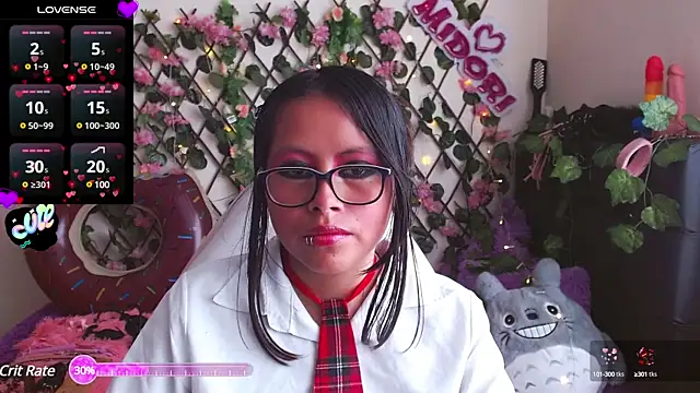 Snapshot of MidoriQuiinn chatting on 02.04.25 MidoriQuiinn online show from 02.04.25