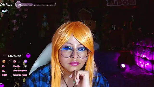 Snapshot of MidoriQuiinn chatting on 03.21.25 MidoriQuiinn online show from 03.21.25