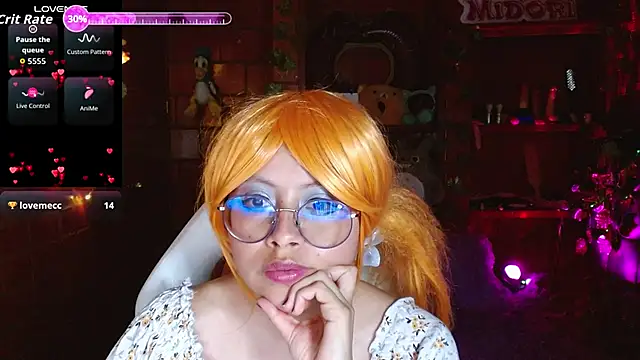 Snapshot of MidoriQuiinn chatting on 09.12.25 MidoriQuiinn online show from 09.12.25