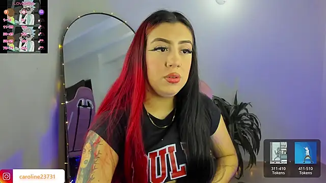 caroline23 x online show from 12.12.24