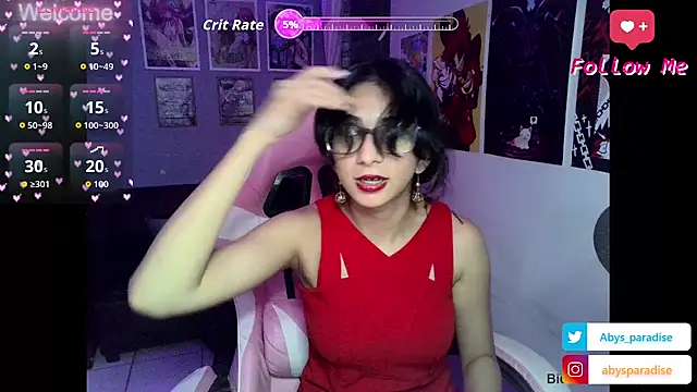 Abysparadise online show from 09.21.25