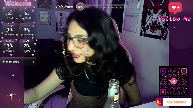 Abysparadise online show from 07.04.26