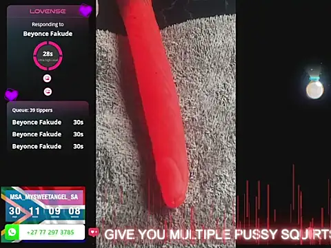 MySweetAngelsSA online show from 10.29.25