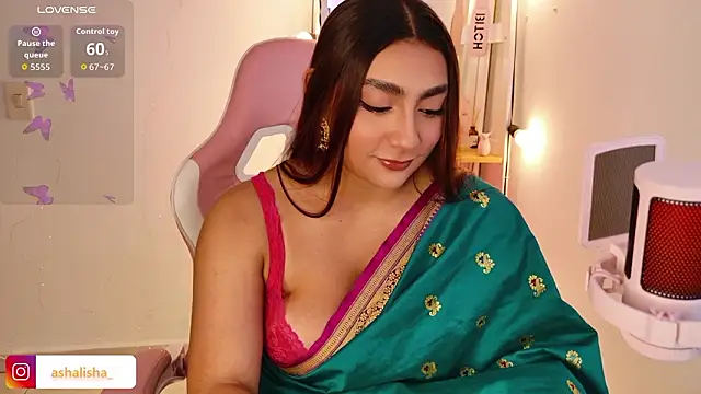 ashalisha online show from 02.18.26