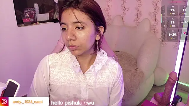 Snapshot of Nami_usagi chatting on 04.26.26 Nami usagi online show from 04.26.26
