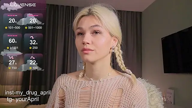 Snapshot of MyApril chatting on 10.19.25 MyApril online show from 10.19.25