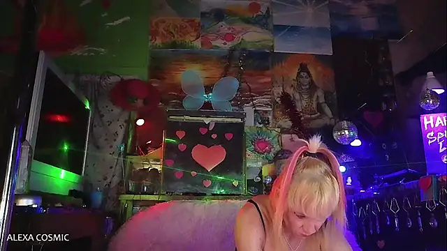 Snapshot of Alexa_Cosmic chatting on 03.02.25 Alexa Cosmic online show from 03.02.25