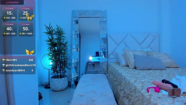 Snapshot of NiaBennet_ chatting on 03.14.25 NiaBennet online show from 03.14.25