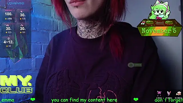 Witch Emma online show from 11.05.25