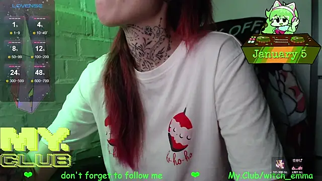 Witch Emma online show from 01.05.26