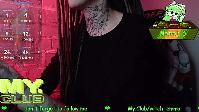 Witch Emma online show from 03.03.26