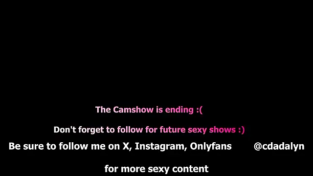 CDAdalyn online show from 02.09.26