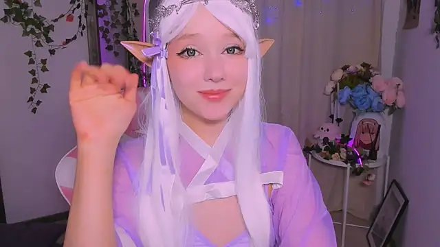 Snapshot of IrmaBell chatting on 02.26.25 IrmaBell online show from 02.26.25