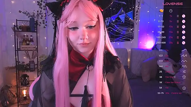 Snapshot of IrmaBell chatting on 10.24.25 IrmaBell online show from 10.24.25