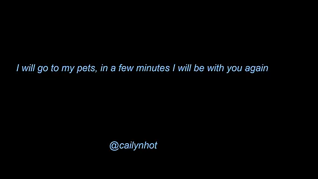 cailynhot online show from 03.18.25