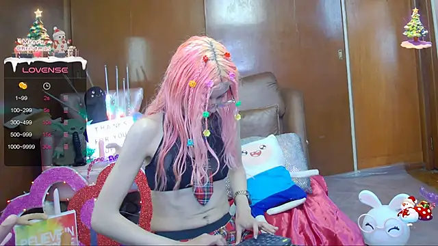 Snapshot of Skinygirl chatting on 01.12.25 Skinygirl online show from 01.12.25