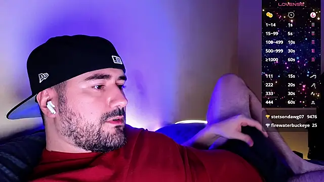 Snapshot of DominantTheo chatting on 12.25.24 DominantTheo online show from 12.25.24