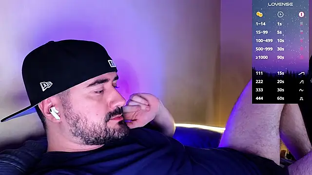 Snapshot of DominantTheo chatting on 01.14.25 DominantTheo online show from 01.14.25