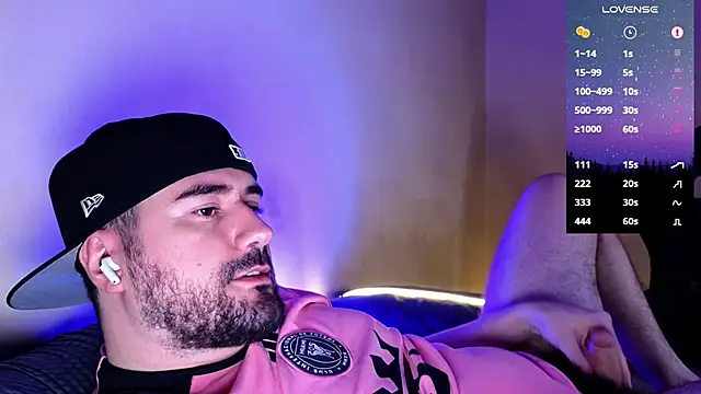 Snapshot of DominantTheo chatting on 01.19.25 DominantTheo online show from 01.19.25