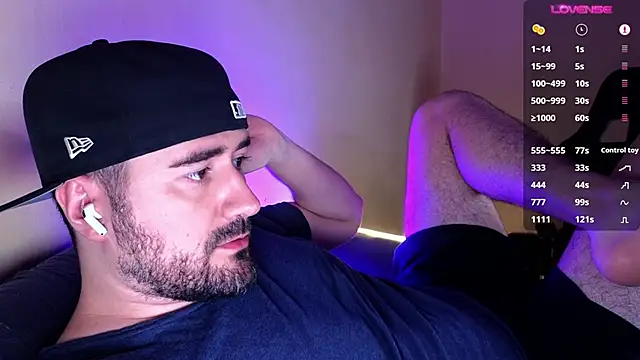 Snapshot of DominantTheo chatting on 03.19.25 DominantTheo online show from 03.19.25