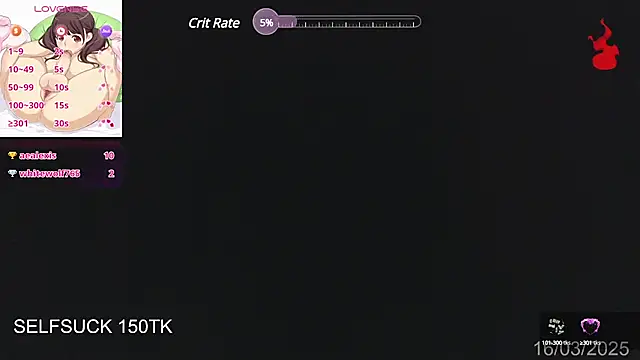 Herazuline online show from 03.17.25