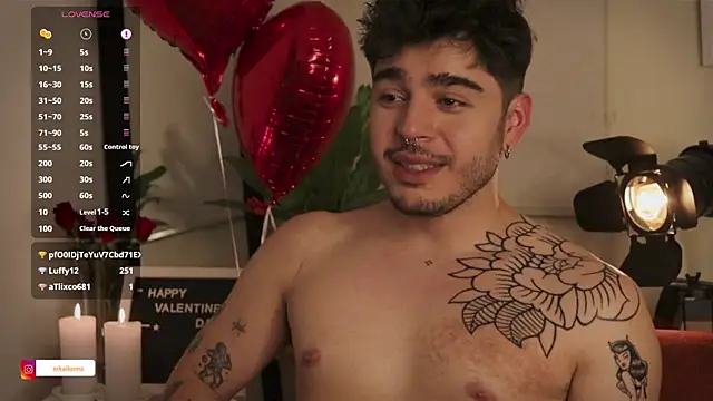 Snapshot of Arkaikomz chatting on 02.15.25 Arkaikomz online show from 02.15.25