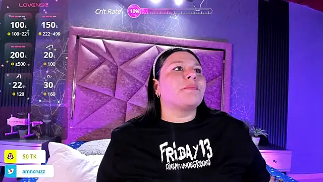 Snapshot of Amanda-Cruz chatting on 03.22.25 Amanda-Cruz online show from 03.22.25