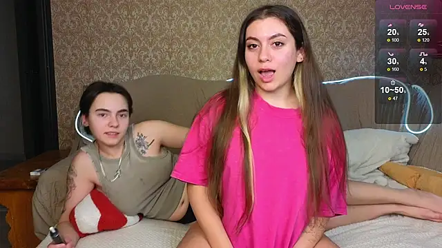 twobabesweet online show from 02.14.25