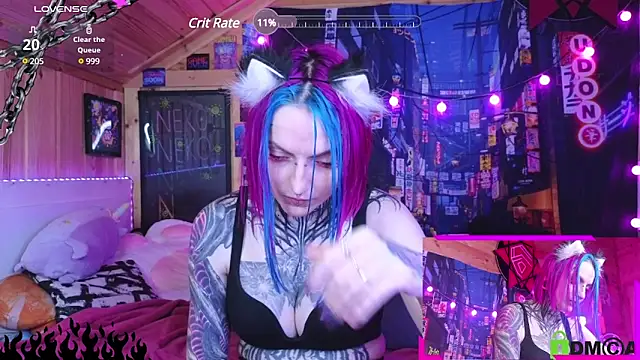 NekoCyber online show from 02.13.25