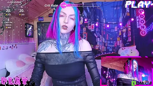 Snapshot of NekoCyber chatting on 04.22.26 NekoCyber online show from 04.22.26