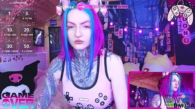 Snapshot of NekoCyber chatting on 05.02.26 NekoCyber online show from 05.02.26