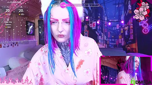 Snapshot of NekoCyber chatting on 05.21.26 NekoCyber online show from 05.21.26
